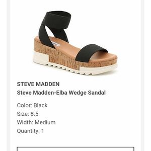 Steve madden wedges